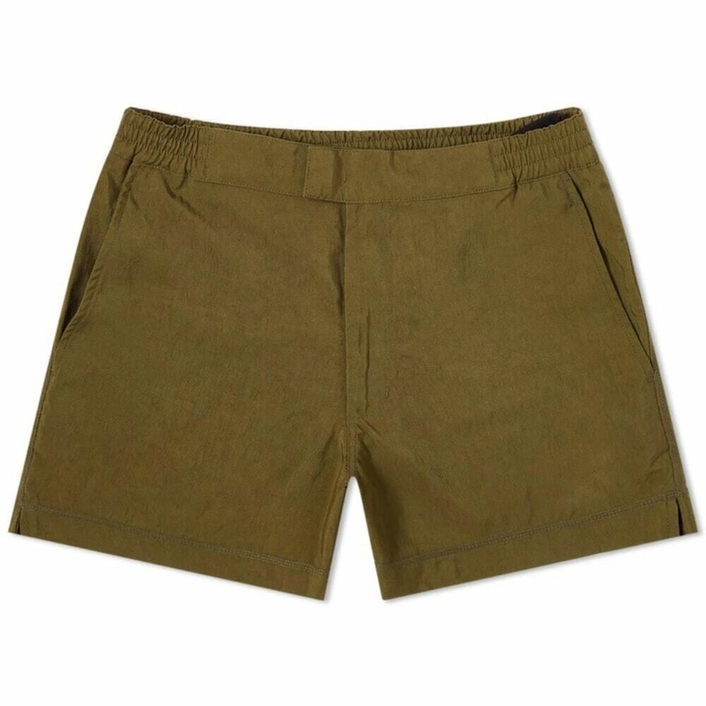 CDLP Men's Deck Shorts in Olive Size 48 Small
